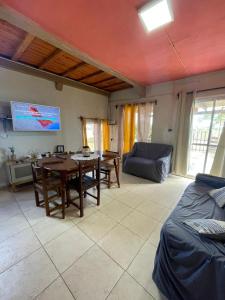 Et opholdsområde på Casa Punta Del Diablo