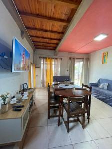 Et opholdsområde på Casa Punta Del Diablo