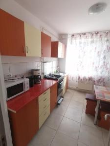 Nhà bếp/bếp nhỏ tại Concordia Apartament