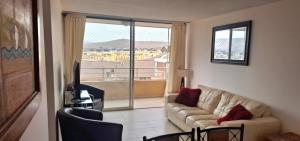 Et opholdsområde på Departamento Amoblado