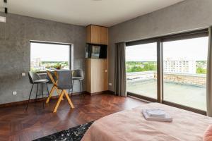 Postel nebo postele na pokoji v ubytování Synet CoLiving