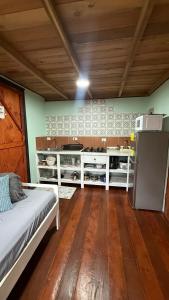 Køkken eller tekøkken på Cabaña Vacal WiFi, beach front #1 + 21 billeder