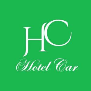 een groen bord met de tekst h wild car bij Hotel Car in Rio Grande