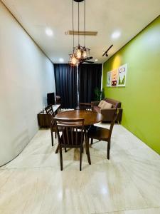 Et opholdsområde på Sky suites klcc stay Comfortable