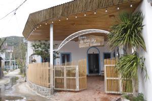 Bygningen som pensionatet ligger i