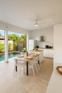 Køkken eller tekøkken på Villa Docéa