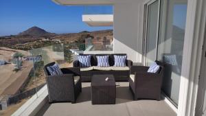 Nespecifikovaný výhled na hory nebo výhled na hory při pohledu z apartmánu