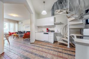 Køkken eller tekøkken på Sea View Villas