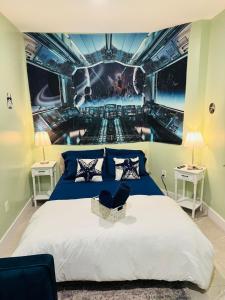 En eller flere senge i et værelse på Miami Design District