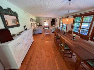 Posezení v ubytování Alma Sur Lodge