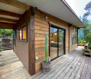 En have udenfor Mankay House, Cobquecura