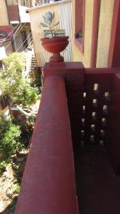 Khu vực ghế ngồi tại Dormitorio en CasaLaDorada