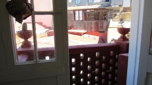 Ban công/sân hiên tại Dormitorio en CasaLaDorada