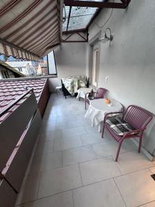 Et opholdsområde på Ferienwohnung AyNa 2, direkt an der Schweizer Grenze