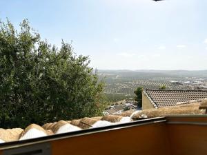 ein Blick vom Dach eines Hauses in der Unterkunft Casa del Mirador in Arjona