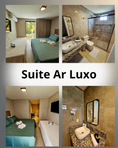 Et badeværelse på Pousada Ponta de Areia