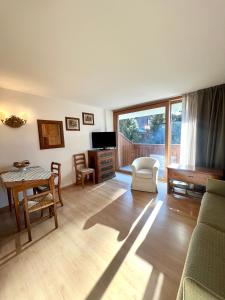 Χώρος καθιστικού στο Monolocale Collini