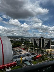 Udsigt til Brasília eller udsigt til byen taget fra hotellet