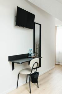 TV a/nebo společenská místnost v ubytování Wilczy Sen + 21 fotografií