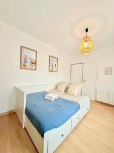 Postel nebo postele na pokoji v ubytování Le Herriot 3 Hyper Centre 5min de la Gare à pied