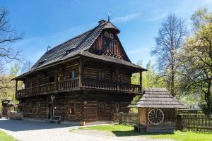 Bygningen som pensionatet ligger i