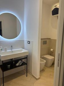 Et badeværelse på Casa Acquarello