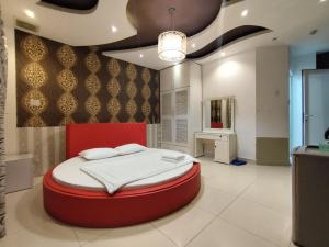 Ένα ή περισσότερα κρεβάτια σε δωμάτιο στο Myfriend Hotel +29 φωτογραφίες