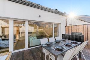 Et opholdsområde på Alps2sea Suite Apartment