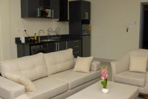 Køkken eller tekøkken på The Reach Apartments