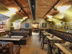 Posezení v ubytování Wine Story Hotel