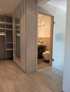 Koupelna v ubytování Apartments Fischerklause am Bodensee