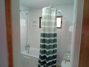 Koupelna v ubytování Loft Central