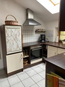 Η κουζίνα ή μικρή κουζίνα στο Ferienwohnung Elisabeth