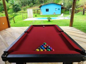Billardbord på Sítio Gottes Segen