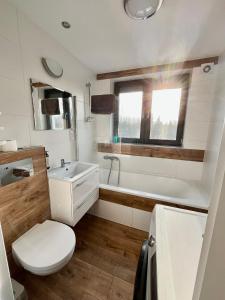 Phòng tắm tại Apartament LuMi