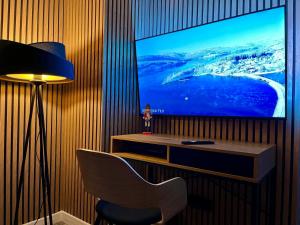 TV/trung tâm giải trí tại Apartament LuMi