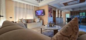 Χώρος καθιστικού στο Villa Dar Hamza Marrakech