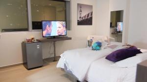 Μια τηλεόραση ή/και κέντρο ψυχαγωγίας στο BGA Hotel