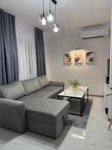 Posezení v ubytování Comfort House Kocani