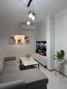 Posezení v ubytování Comfort House Kocani