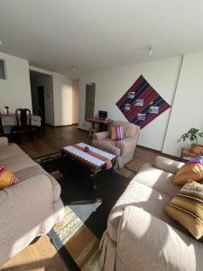 Et opholdsområde på Departamento Respiro de Altura