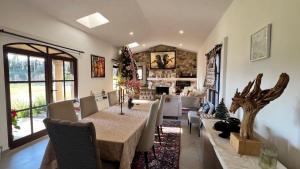 Et opholdsområde på Casa La Patrona