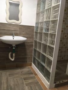 Koupelna v ubytování Sydneys villas