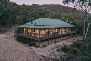 Naturlandskabet i nærheden af feriehuset