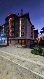 Bygningen som lejligheden ligger i