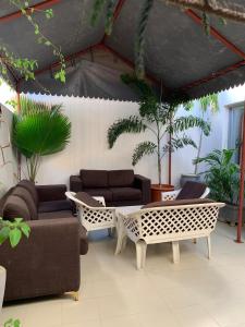 Khu vực ghế ngồi tại Keur Antou