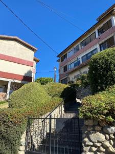 Bygningen som lejligheden ligger i