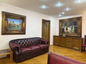 Posezení v ubytování Воскресенская 12- 2 кв Евро Центр