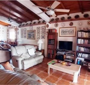 Et tv og/eller underholdning på Casa de la Colina