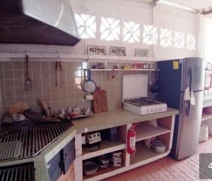 Køkken eller tekøkken på Casa de la Colina